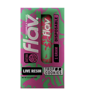 Flav Live Resin Disposable 1G Trop Cookies